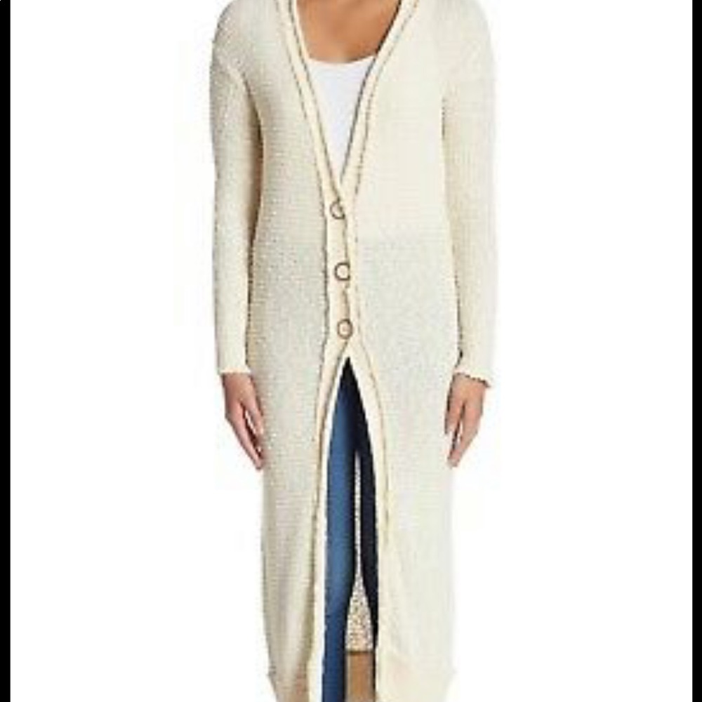 Free people long cardigan